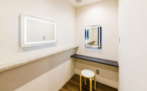 パウダーエリア