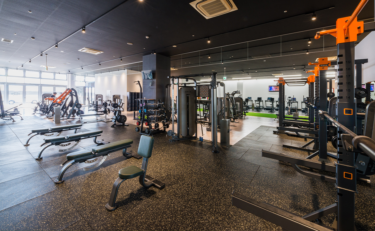 フリーウエイトエリア