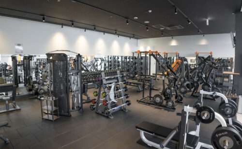 フリーウエイトエリア